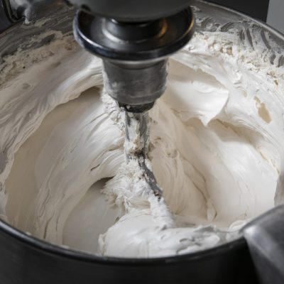 making whipped cream