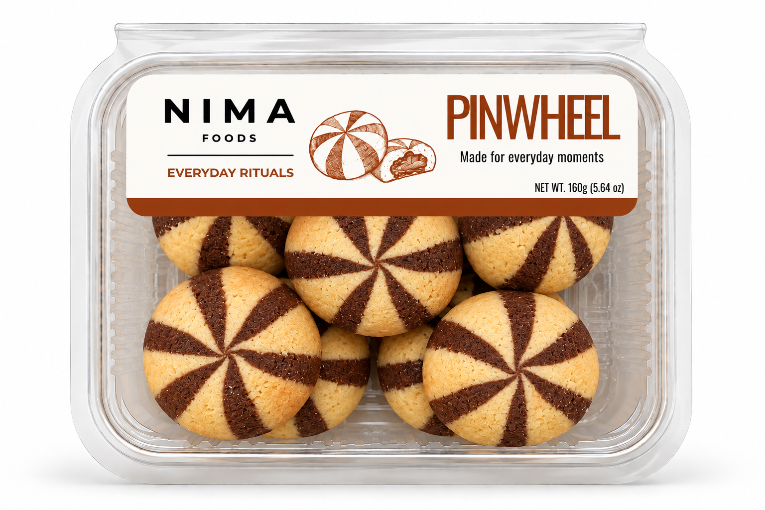 NIMA Foods Pinwheel biscuits