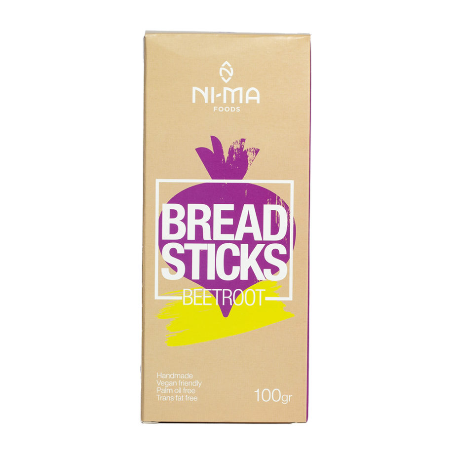 Beetroot Breadsticks