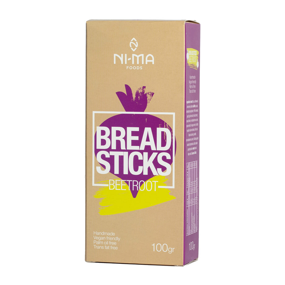 Beetroot Breadsticks