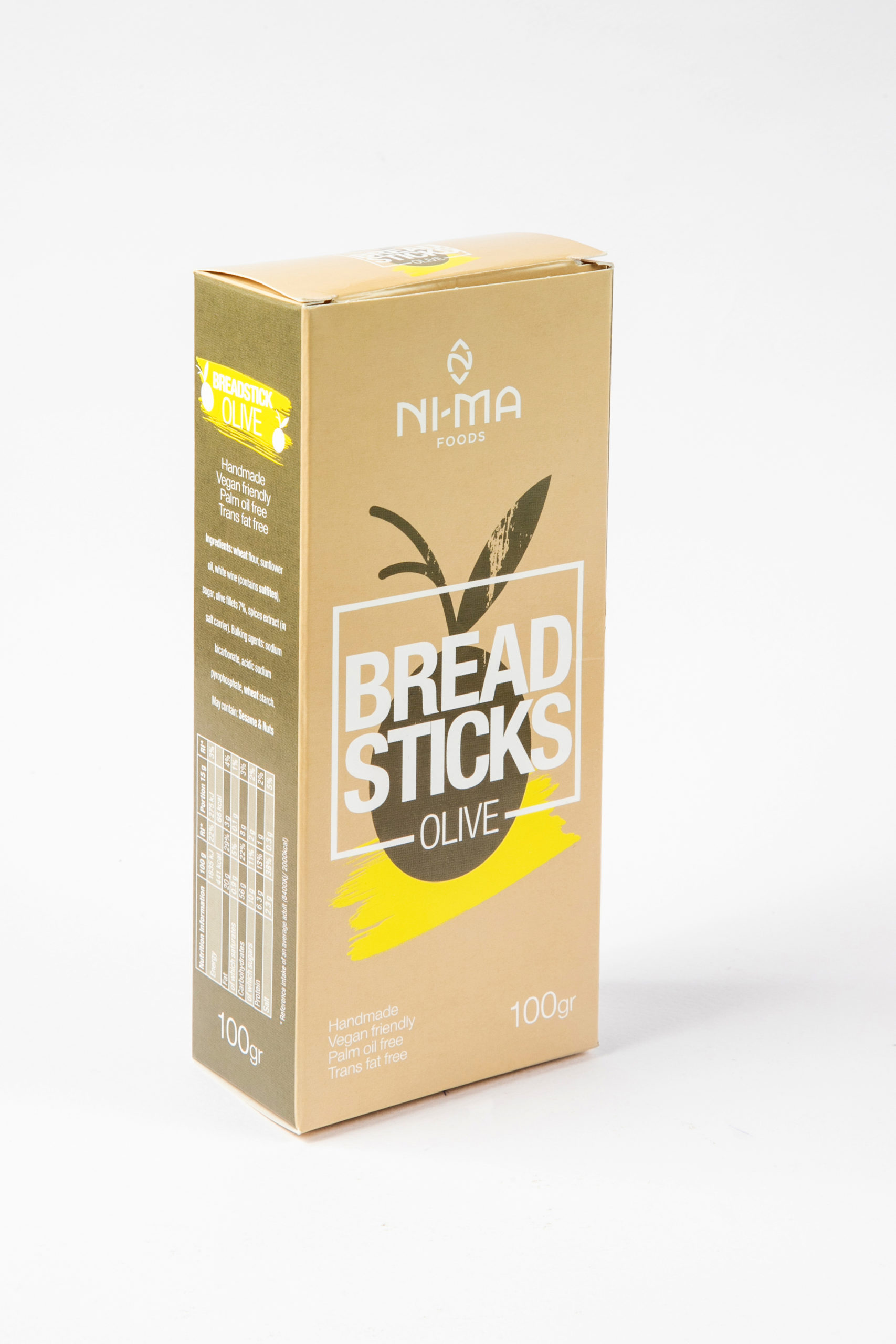 olive breadsticks box