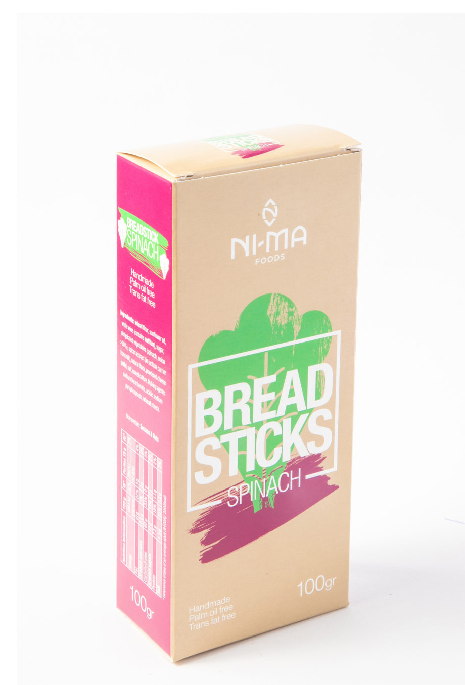 Spinach Breadsticks NIMA Foods Limited
