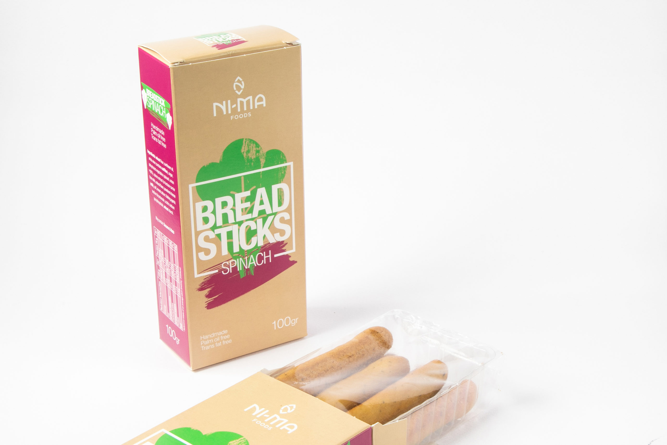 Spinach Breadsticks NIMA Foods Limited