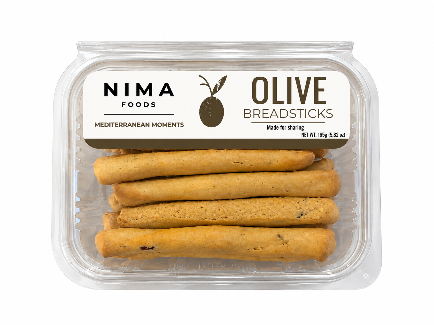 NIMA Foods Olive Breadsticks PET Pack